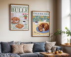 Kardemummabulle Poster – två posters i rum 2