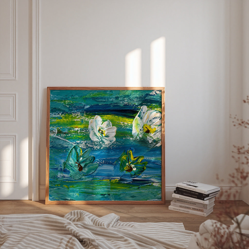 Sonia Tondkar Näckrosor Poster – i rum 4