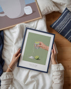Salted Lime Ritual Poster – två posters i rum 1