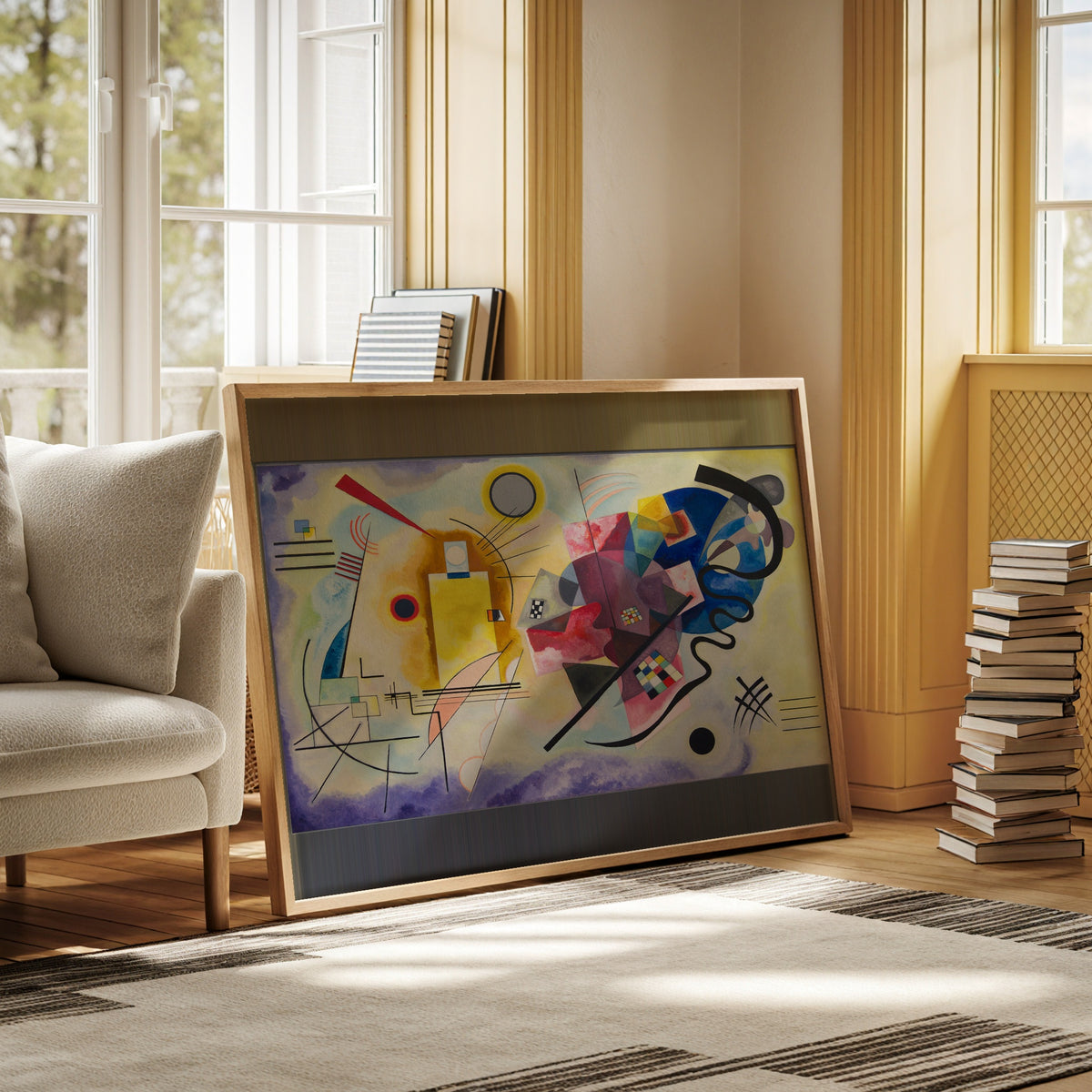 Wassily Kandinsky Yellow-Red-Blue 1925 Poster – i rum 8