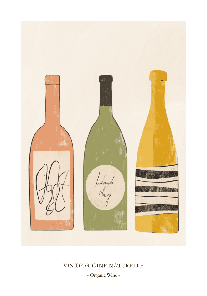 Choose The Wine Drink – affisch med snyggt motiv, köp enkelt hos Bozetto i flera storlekar
