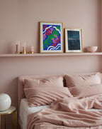 Henri Matisse Lagoon Poster – två posters i rum 2