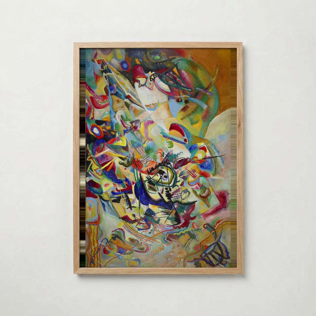 Wassily Kandinsky Composition VII 1913 Poster – ekram