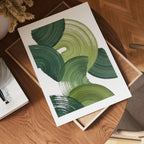 Verdant Motion No. 2 poster visad rakt fram – Bozetto affisch i hög tryckkvalitet