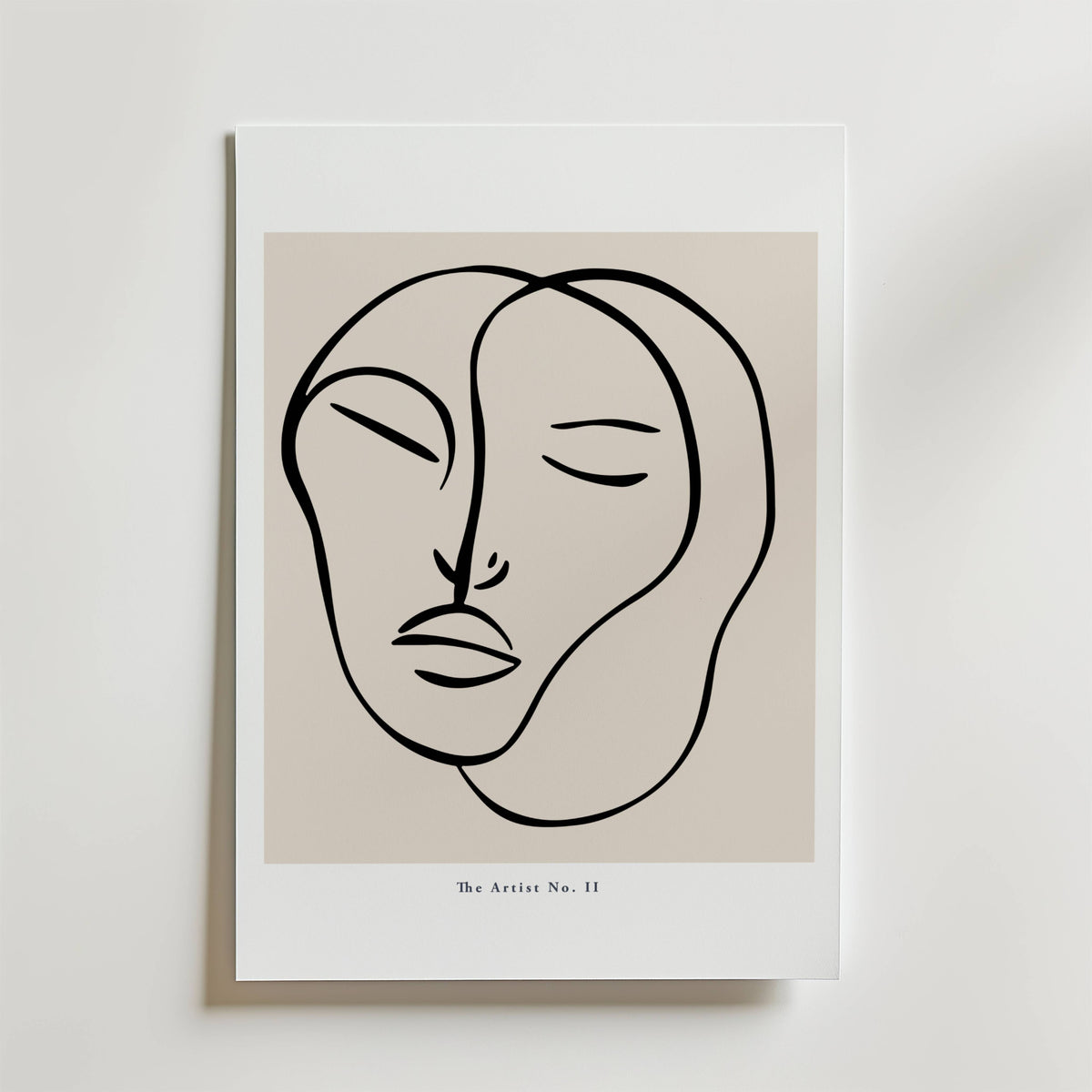 Calm Expression – stilfullt konsttryck från Bozetto, tryckt på matt finpapper i hög tryckkvalitet