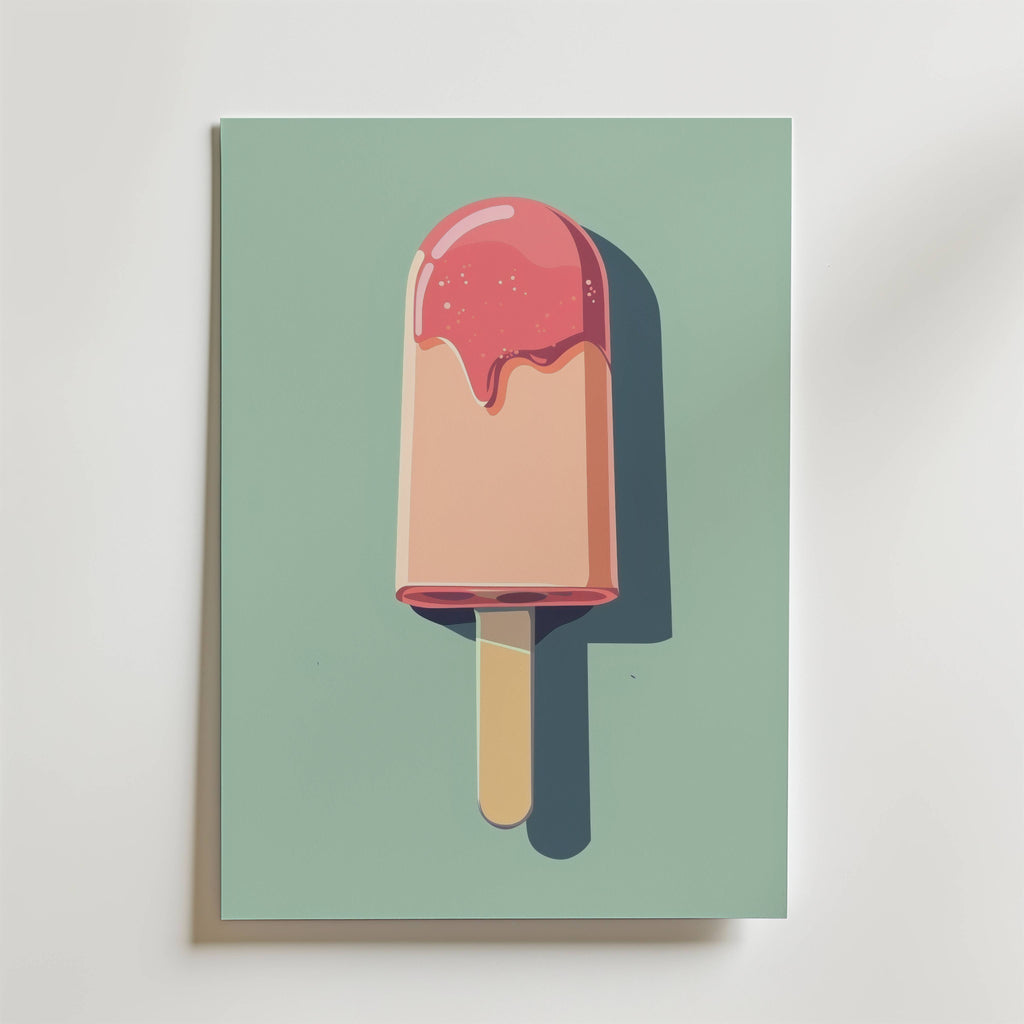 Summer Pop – stilfullt konsttryck från Bozetto, tryckt på matt finpapper i hög tryckkvalitet