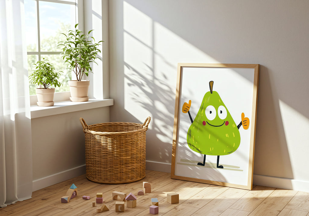 Happy Pear poster visad rakt fram – Bozetto affisch i hög tryckkvalitet i hög tryckkvalitet