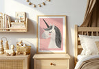 Dreamy Unicorn – affisch med snyggt motiv, köp enkelt hos Bozetto i flera storlekar