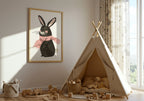 Cozy Bunny poster visad rakt fram – Bozetto affisch i hög tryckkvalitet i hög tryckkvalitet