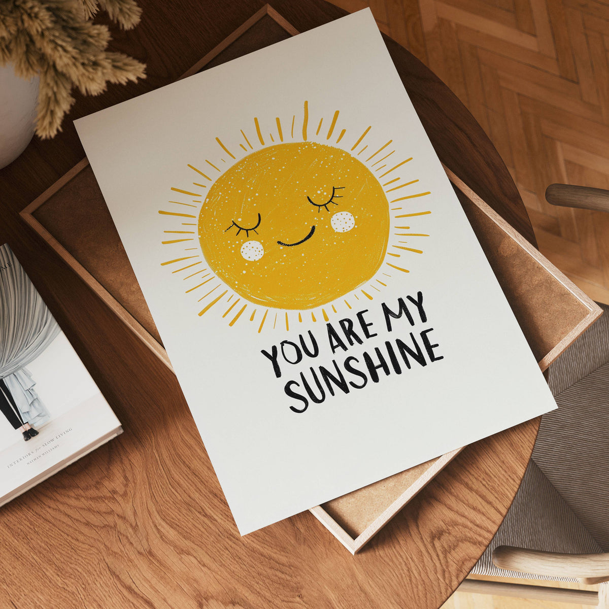 You Are My Sunshine – affisch med snyggt motiv, köp enkelt hos Bozetto i flera storlekar
