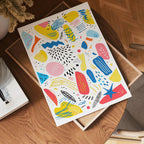 Playful Shapes – affisch med snyggt motiv, köp enkelt hos Bozetto i flera storlekar