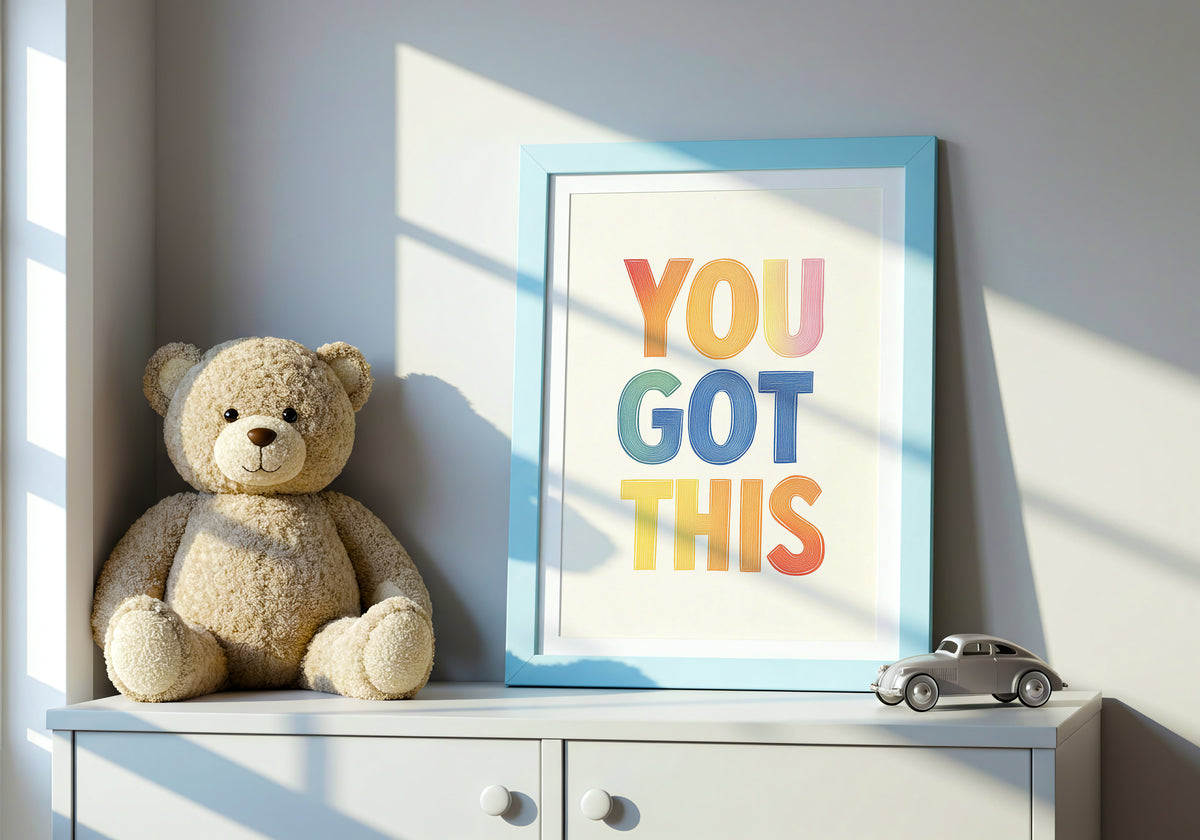 You Got This poster visad rakt fram – Bozetto affisch i hög tryckkvalitet i hög tryckkvalitet