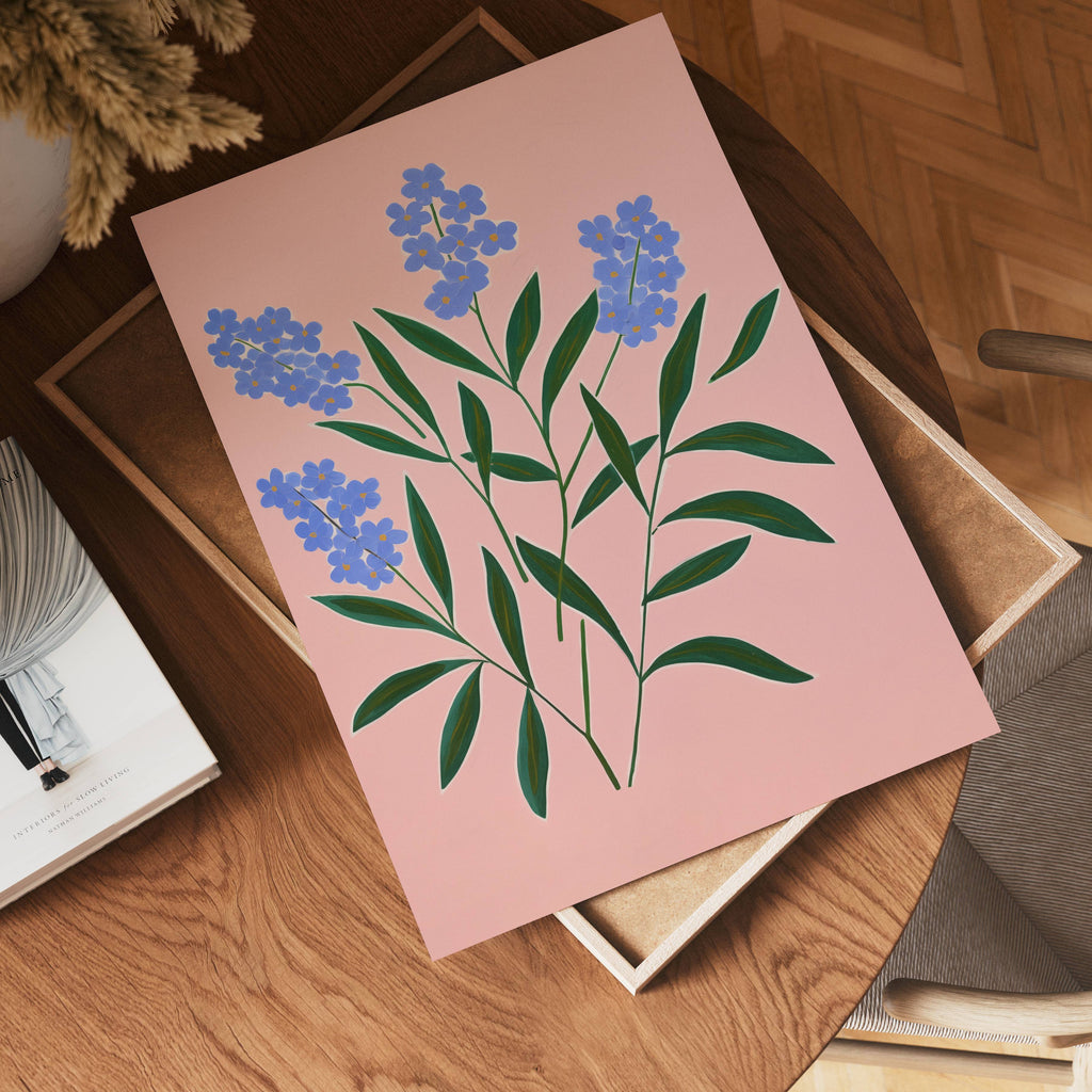 Bloom Essence poster visad rakt fram – Bozetto affisch i hög tryckkvalitet i hög tryckkvalitet