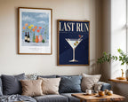 Bottled Garden Sky Poster – två posters i rum 3