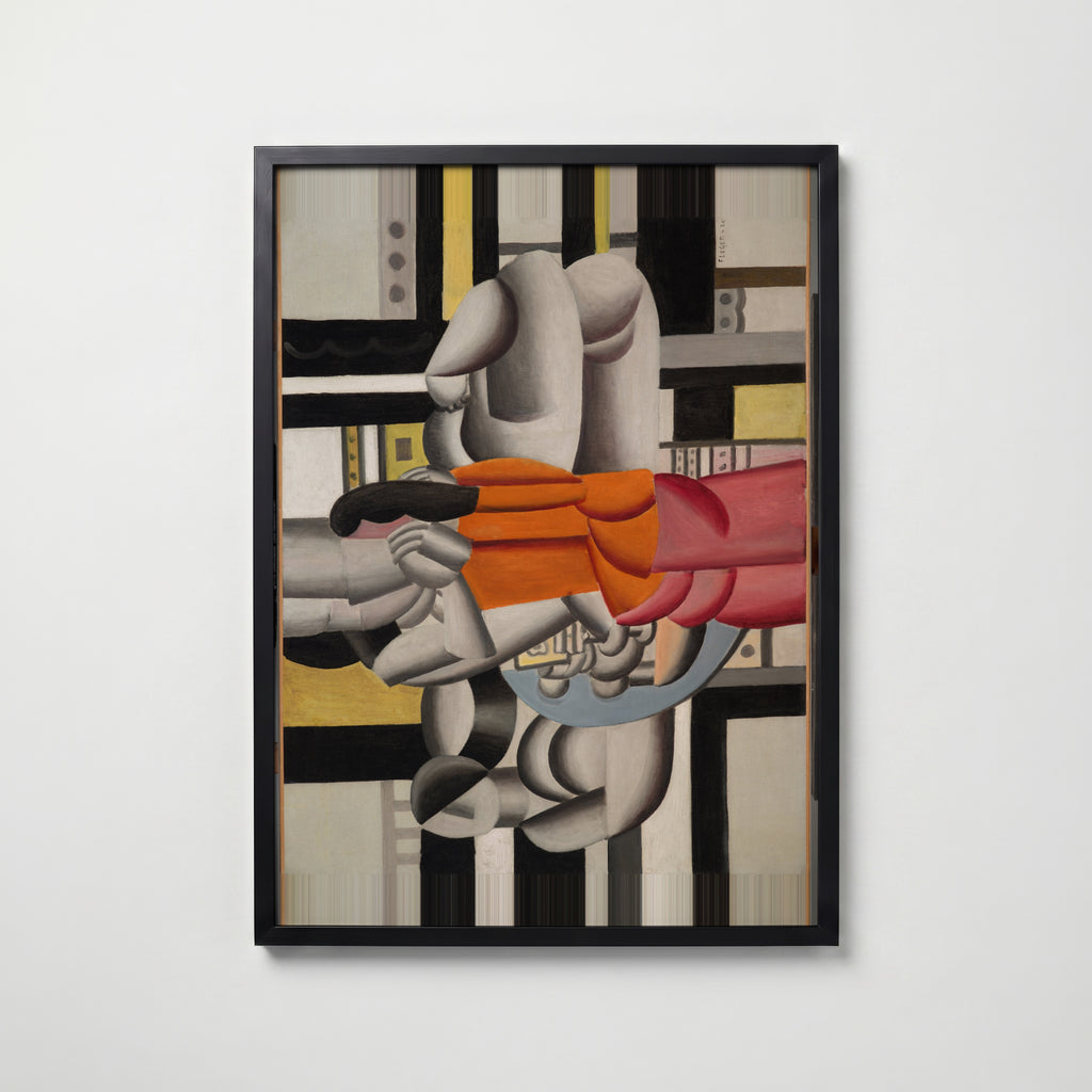 Fernand Leger Three Women 1921 Poster – svart ram