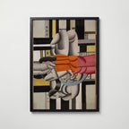 Fernand Leger Three Women 1921 Poster – svart ram