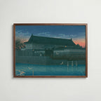 Hasui Kawase Hirakawa Gate 1930 Poster – valnötsram