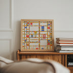 Piet Mondrian City Boogie Poster – i rum 6