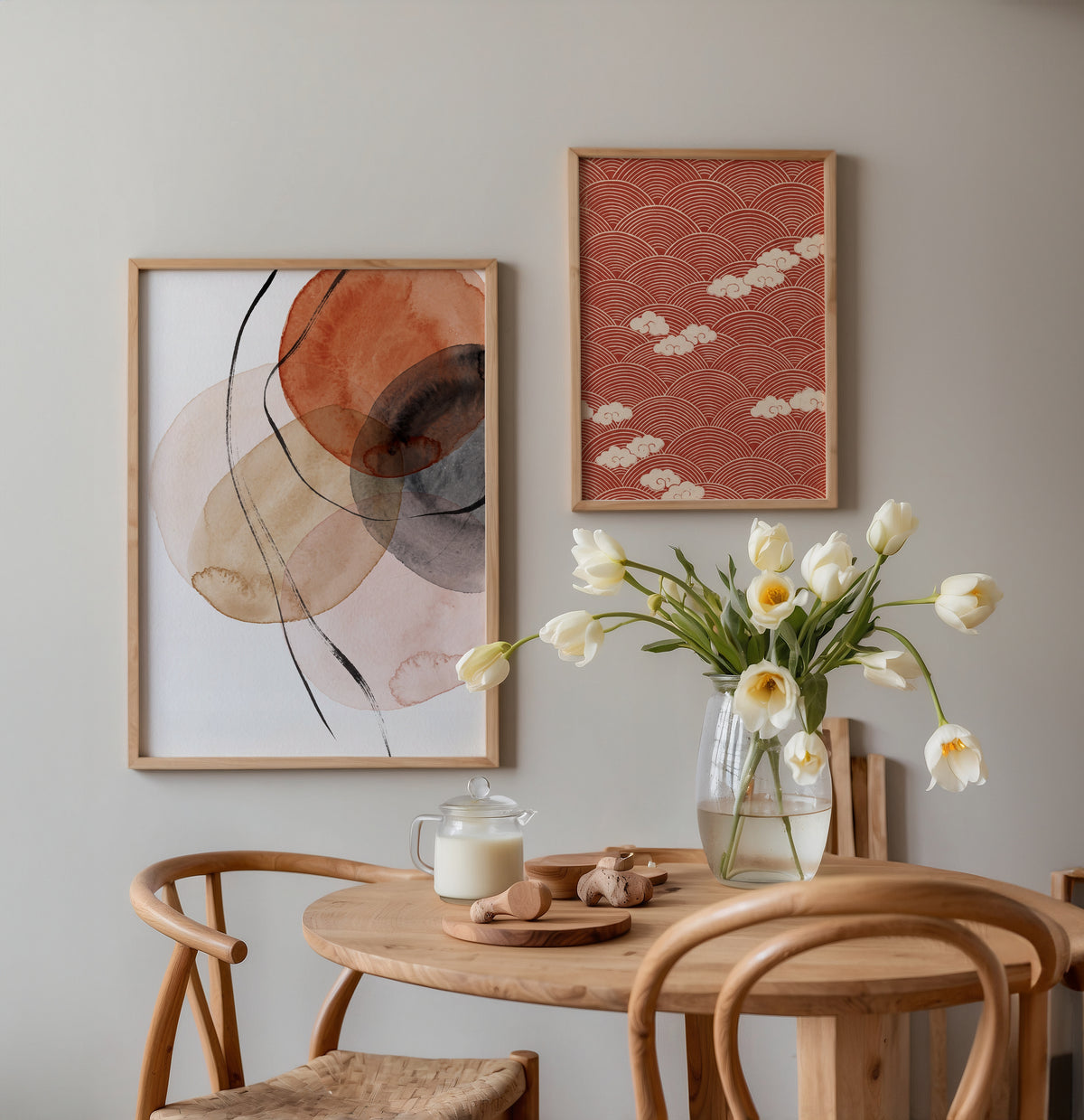 Rust and Ink Poster – två posters i rum 3