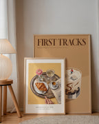 Silver Tray Morning Poster – två posters i rum 3