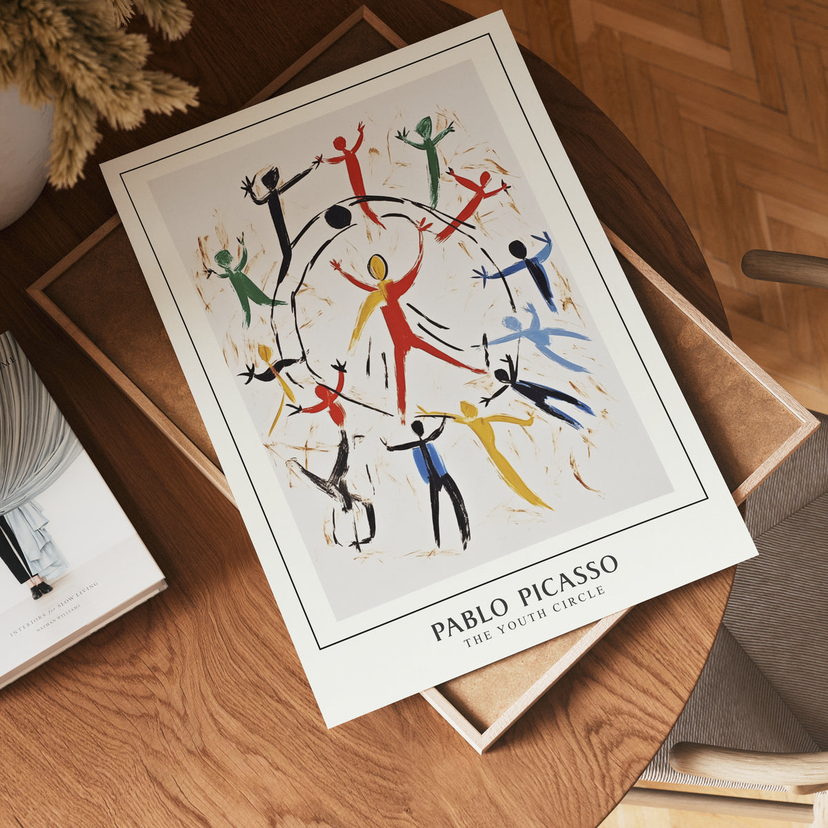 Picasso The Youth CIrcle – affisch med stilfullt motiv från Bozetto i hög kvalitet