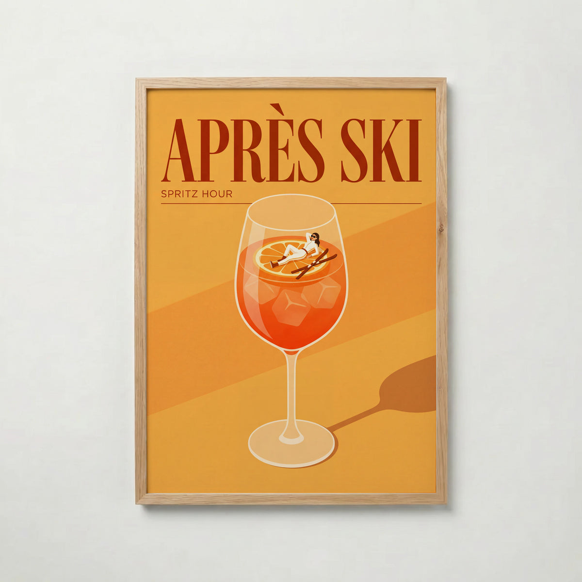 Après Ski Spritz Hour Poster – ekram
