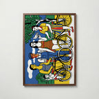 Fernand Leger Leisure 1949 Poster – valnötsram