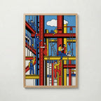 Fernand Leger The Builders 1950 Poster – ekram