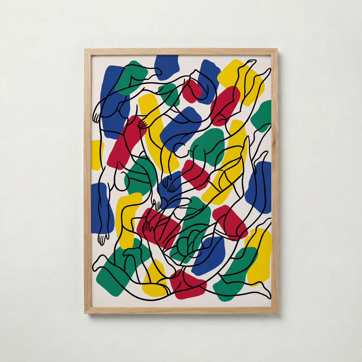 Fernand Leger The Swimmers Poster – ekram