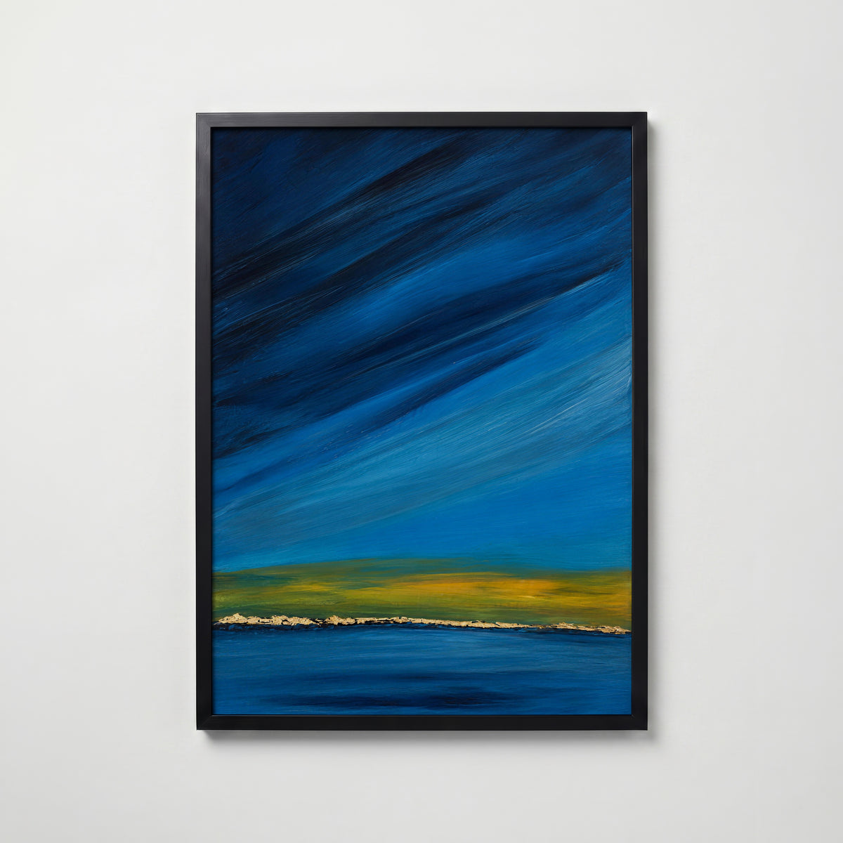 Sonia Tondkar Gyllene Horisont Poster – svart ram