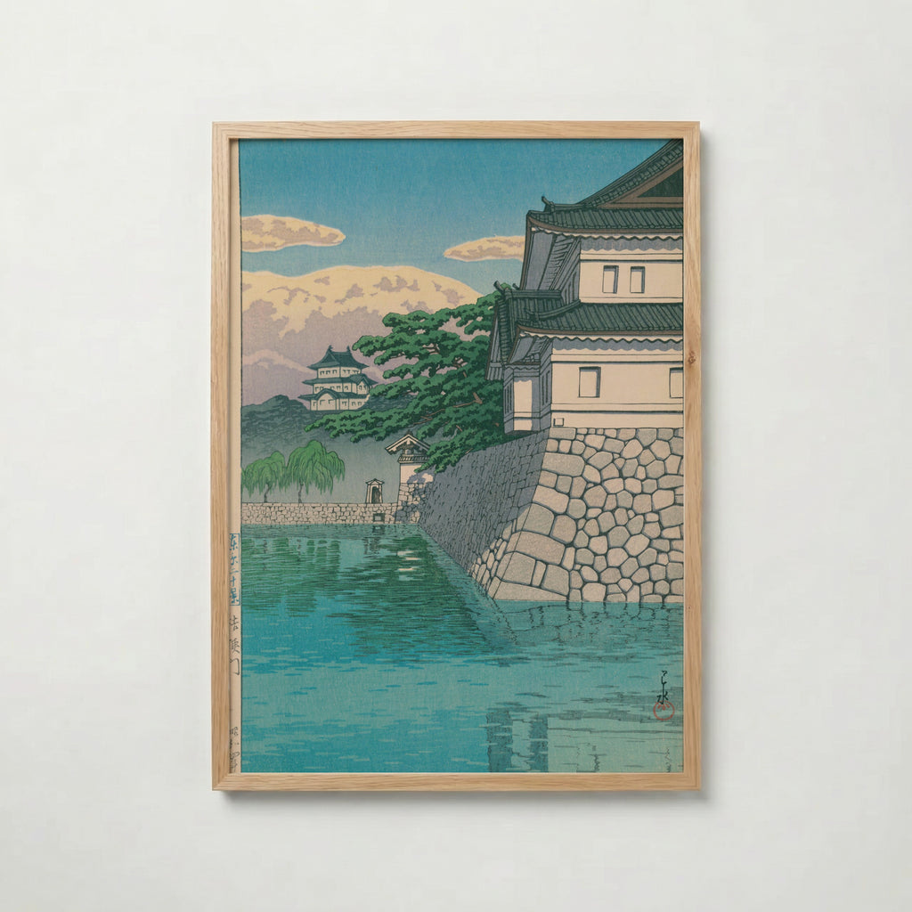 Hasui Kawase Kikyo Gate 1929 Poster – ekram