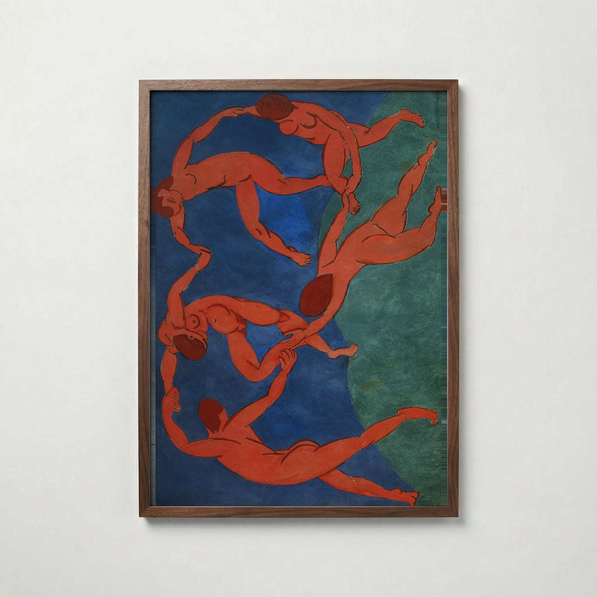 Henri Matisse The Dance 1910 Poster – valnötsram