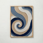 Indigo Spiral Poster – ekram