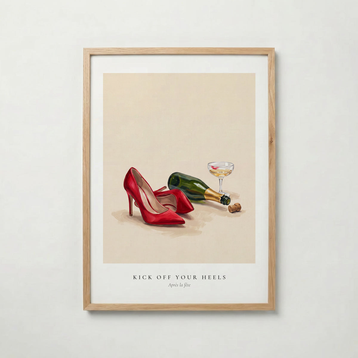 Lipstick and Linen Poster – ekram