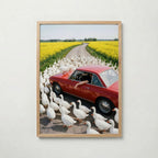 Rapeseed Rush Hour Poster – ekram