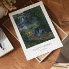 Claude Monet At the parc – affisch med stilfullt motiv från Bozetto i hög kvalitet
