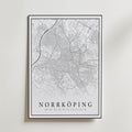 Storleksguide för Norrköping Karta – välj din favoritstorlek och beställ hos Bozetto