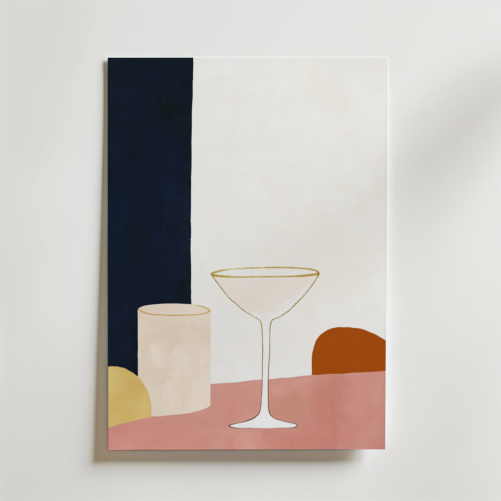 Minimalist Luxe – stilfullt konsttryck från Bozetto, tryckt på matt finpapper i hög tryckkvalitet