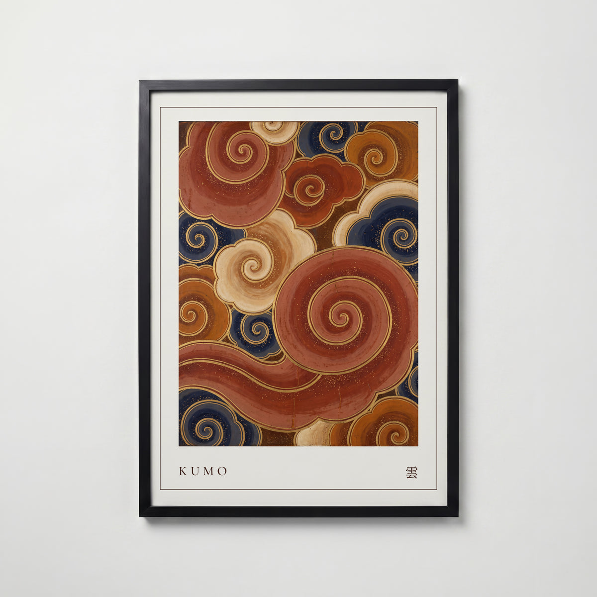 Kumo Poster – svart ram