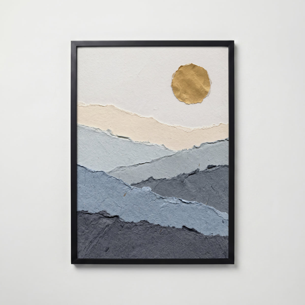 Paper Hills Poster – svart ram