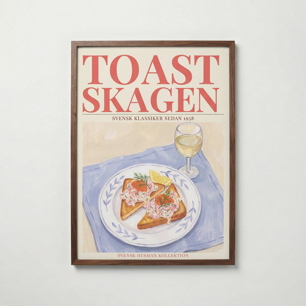 Toast Skagen Poster – valnötsram