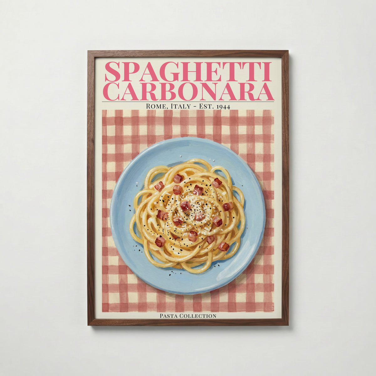 Spaghetti Carbonara Poster