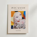 Picasso Blonde Portrait – stilfullt konsttryck från Bozetto, tryckt på matt finpapper