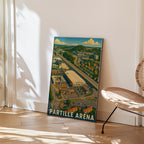 Partille Arena poster i stilrent hem med modern inredning – köp enkelt hos Bozetto