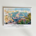 Grand Canyon View – stilfullt konsttryck från Bozetto, tryckt på matt finpapper i hög tryckkvalitet
