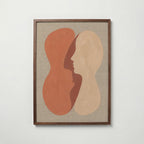 Abstract Kiss Poster – valnötsram