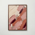 Blush Strokes Poster – valnötsram