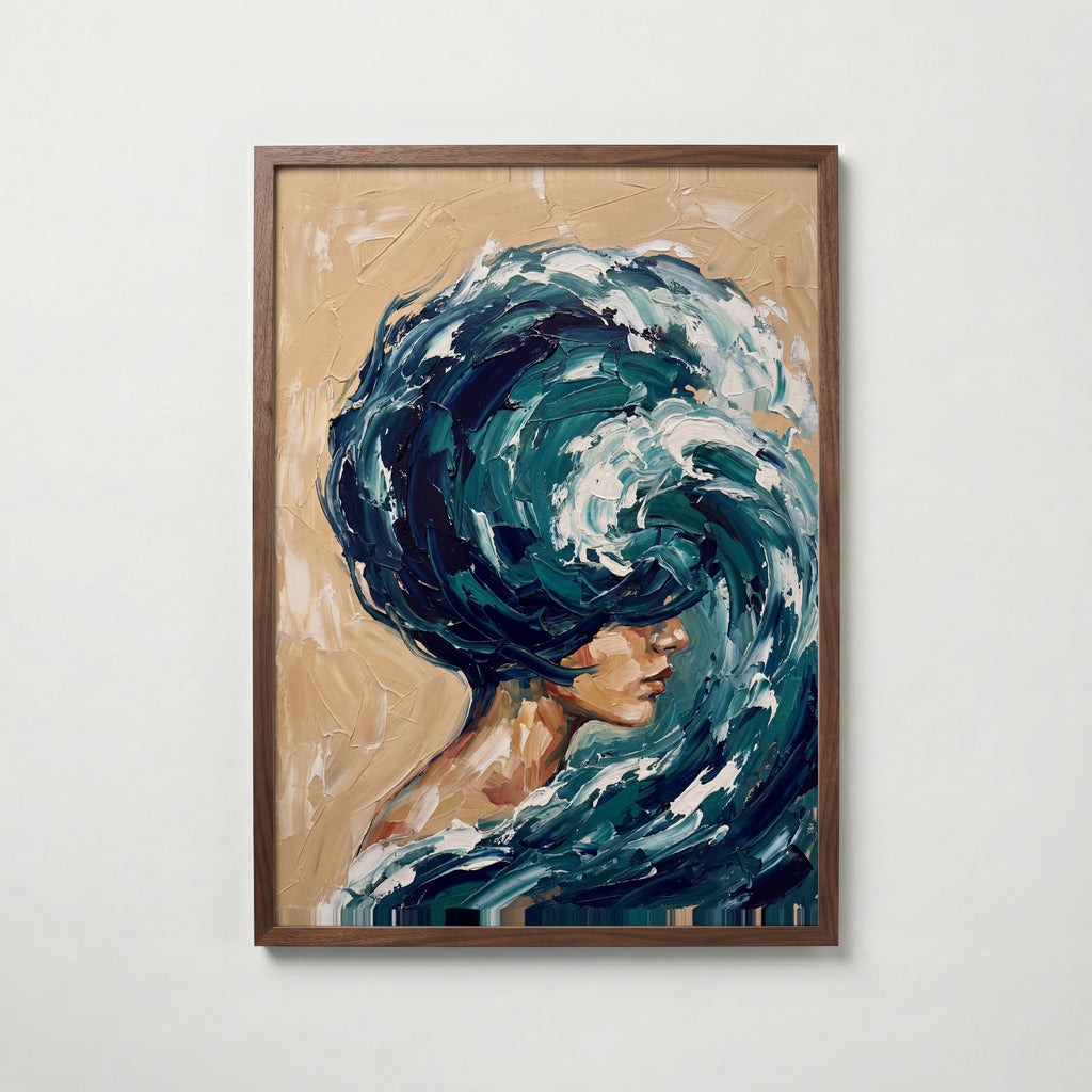 Brushed Silence Poster – valnötsram