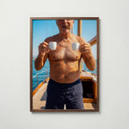 Dolce Far Niente Poster – valnötsram
