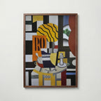 Fernand Leger Still Life with Candlestick 1922 Poster – valnötsram